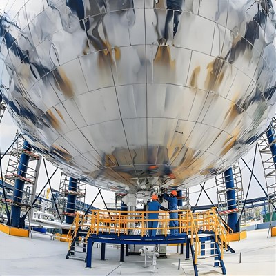 Usine de raffinerie de CO2 liquide